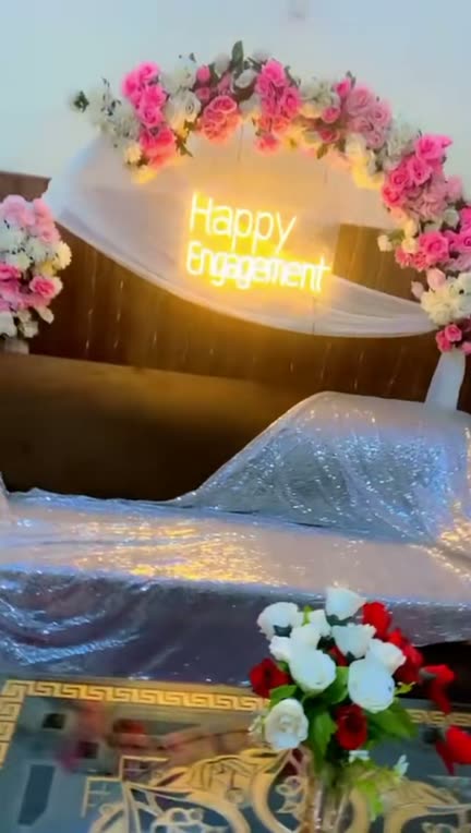 Happy engagement, decorated by Event Integration in Faisalabad