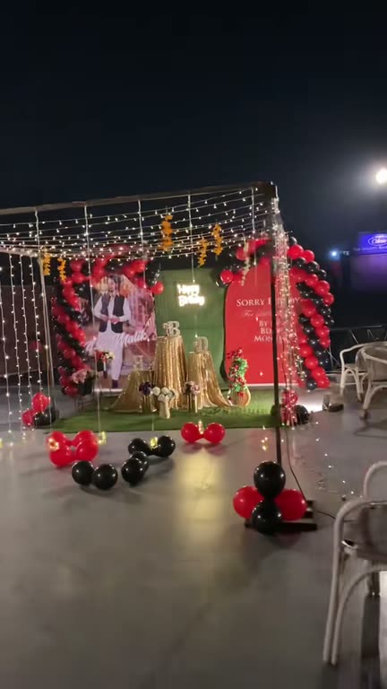 Rooftop surprise, Chai Dosti Faisalabad, decorated by Event Integration in Faisalabad